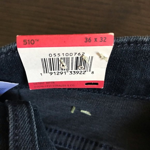 Men’s Levi’s 510 Skinny 36 x 32 NWT - Picture 3 of 10